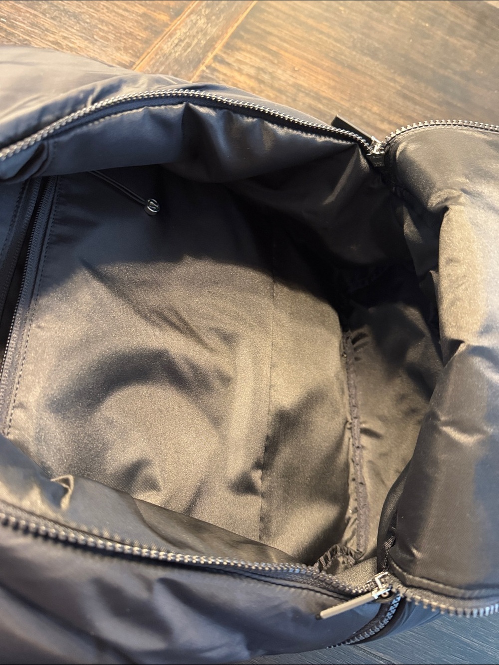 lululemon athletica Black Quilted wunder puff Puffer-Style Backpack - Picture 7 of 7
